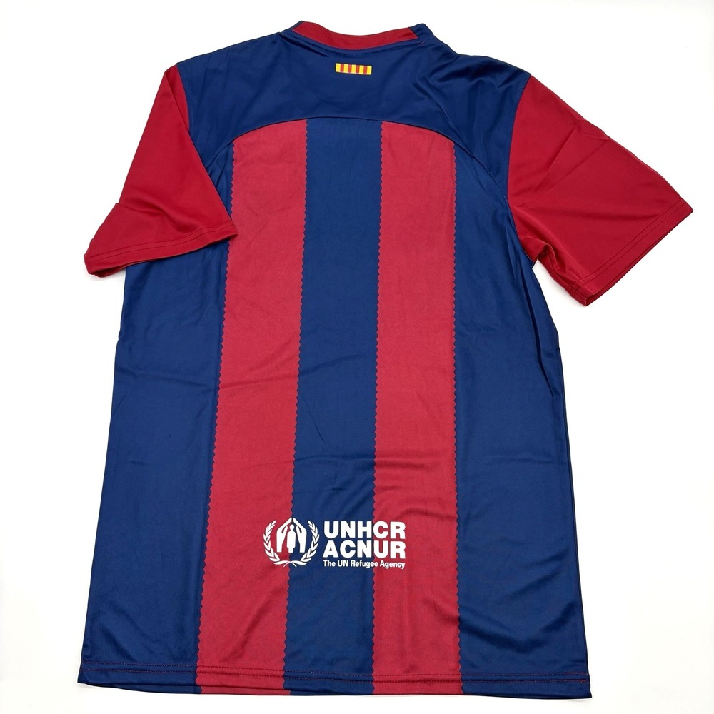 FC Barcelona Men's Barça 2023/24 Home Soccer Football Spotify Jersey size XL - Picture 3 of 6